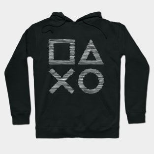 playstation button Hoodie